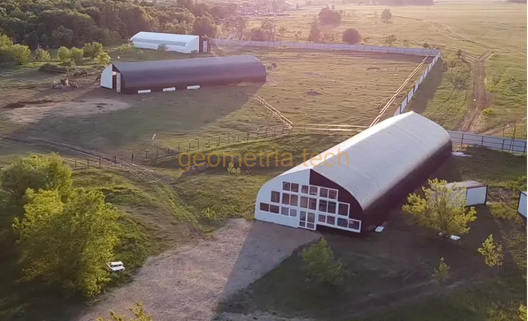 Каркасный ангар