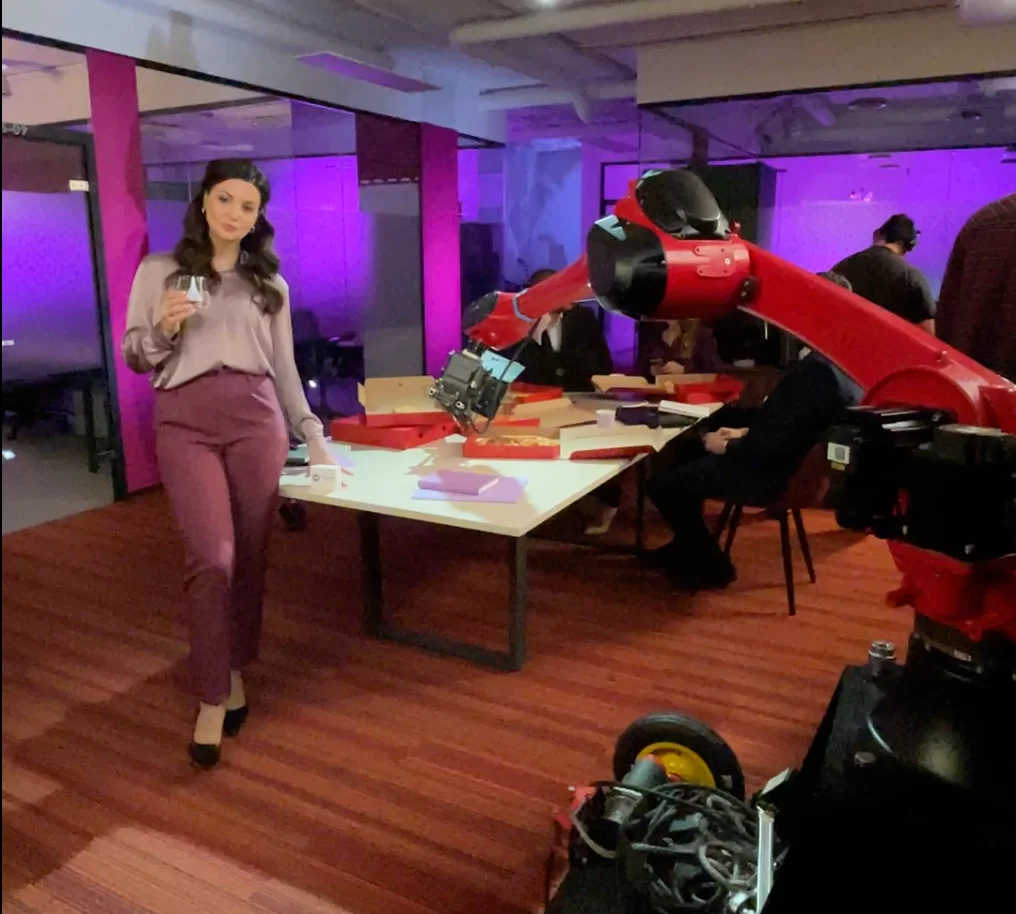 Офис — на съёмках