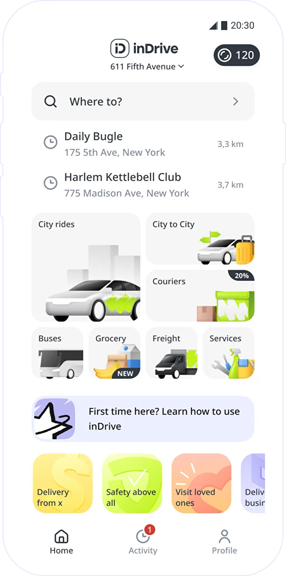 inDrive Super App product design case