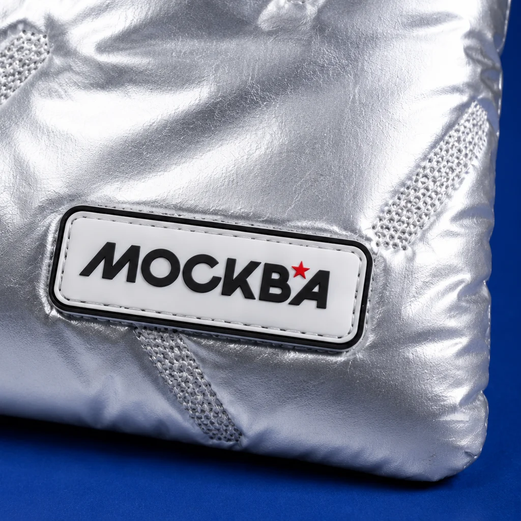 ПВХ-шильд на чехле для ноутбука