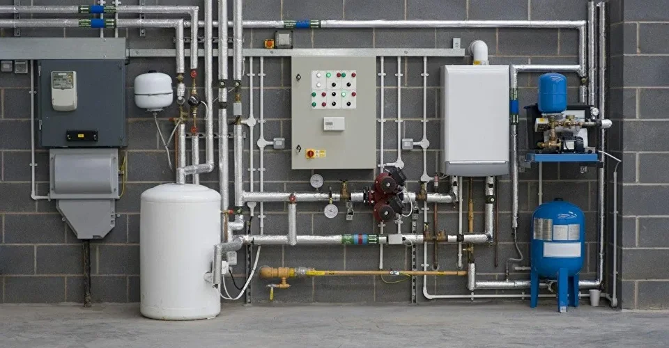 Установка отопления и котельных