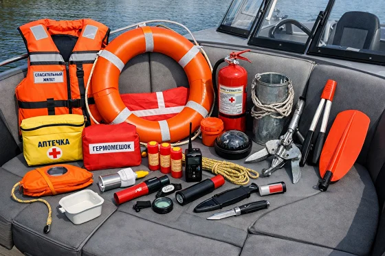 Спасательное оборудование на маломерном судне