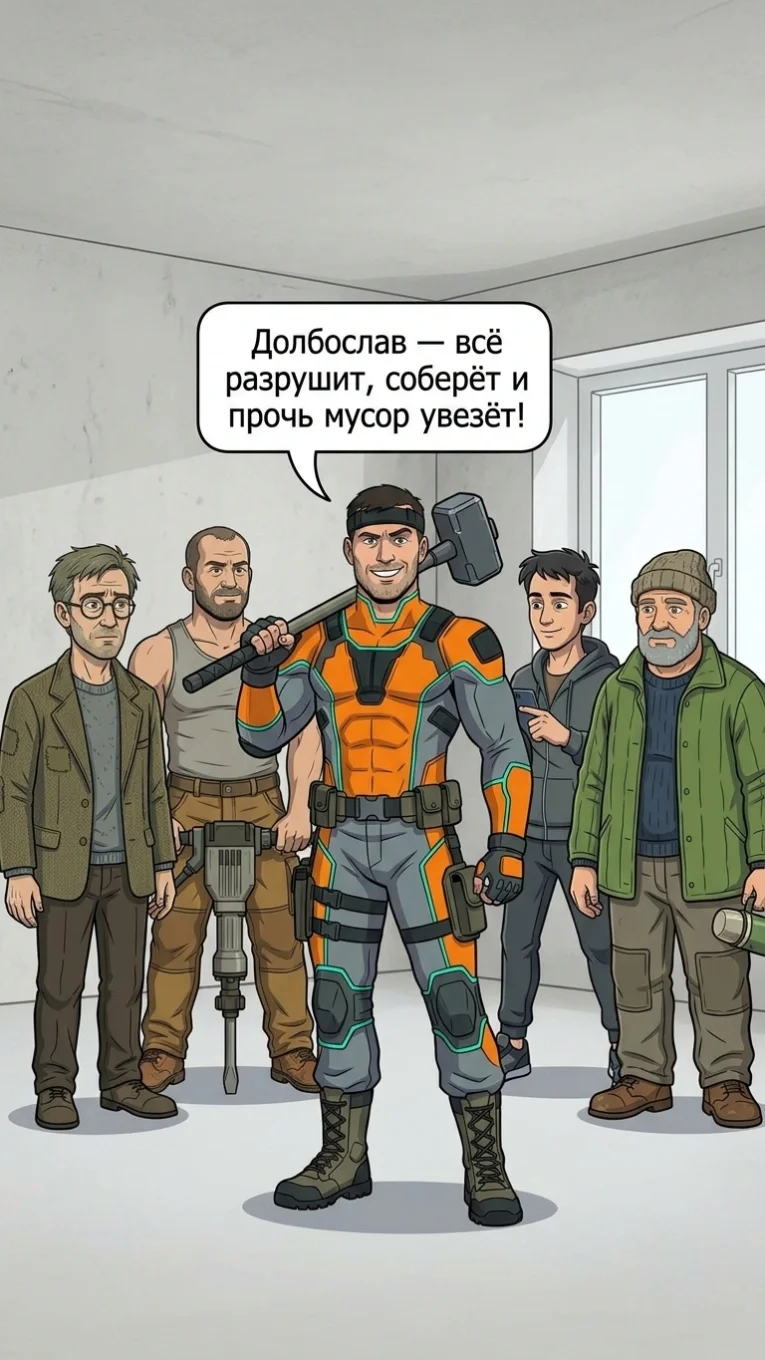 Команда Долбослав
