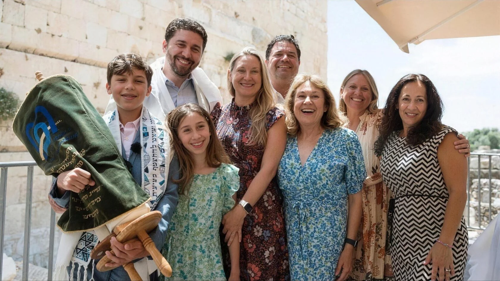 Bar Mitzvah at the Western Wall, Jerusalem