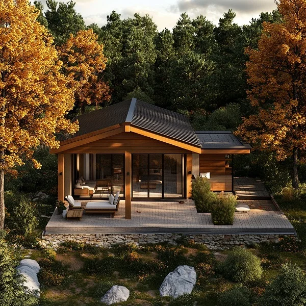 Баня фахверк Honki6 9Х13 (Комфорт)