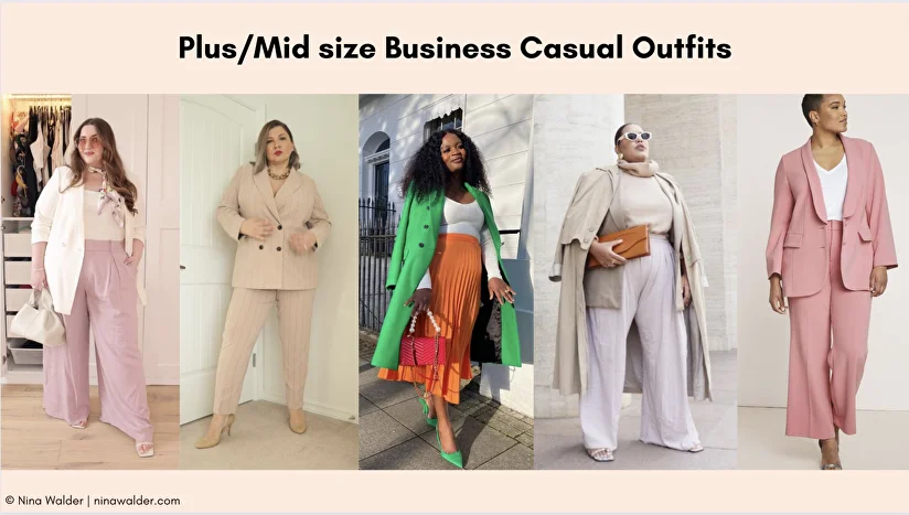 Plus size business casual dresses top