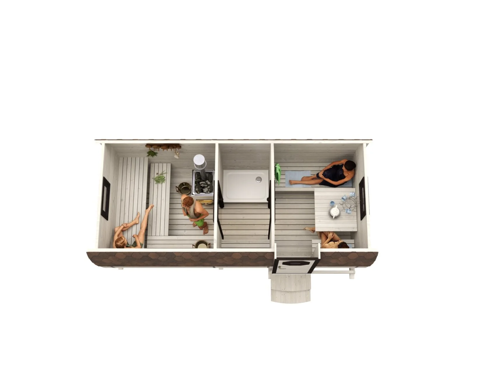 Квадро-баня Люкс