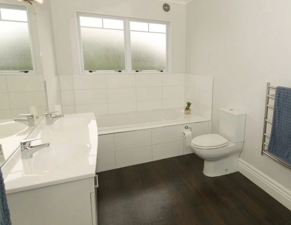 Bathroom before renovation — outdated fixtures, Redmond WA