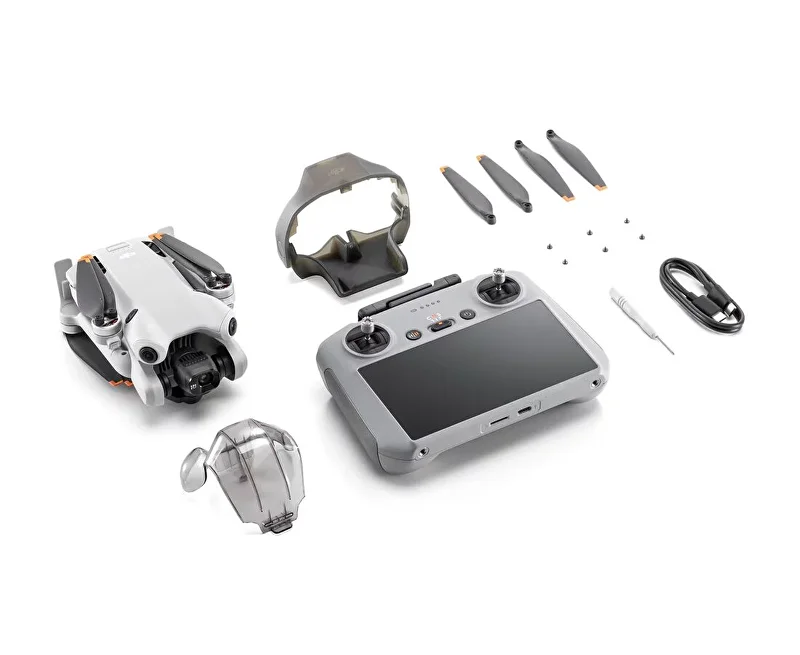Квадрокоптер DJI Mini 4 Pro Fly More Combo Plus (DJI RC 2)