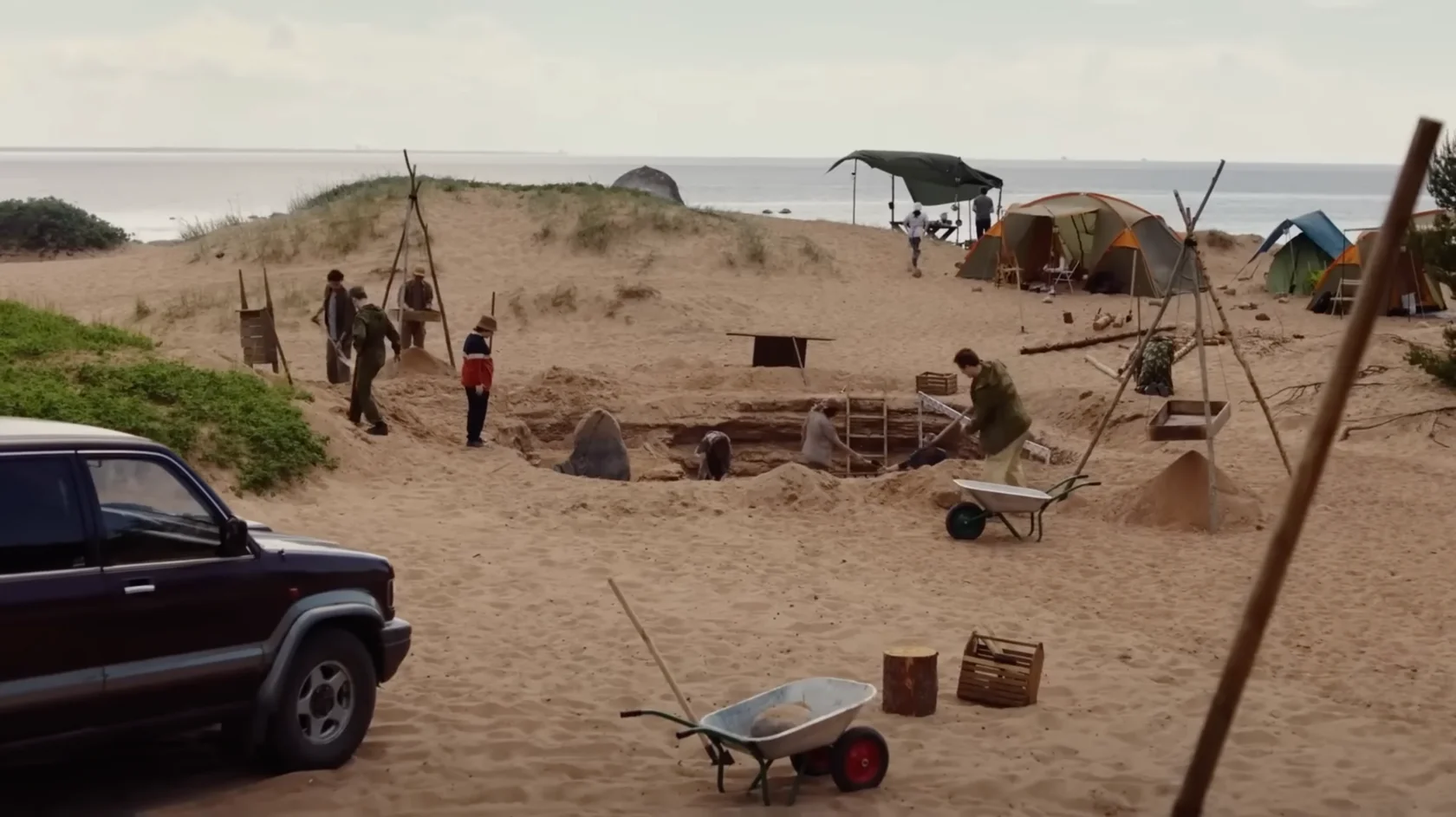 Общий план лагеря