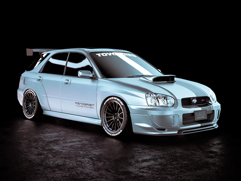 2004 wrx deals fender flares
