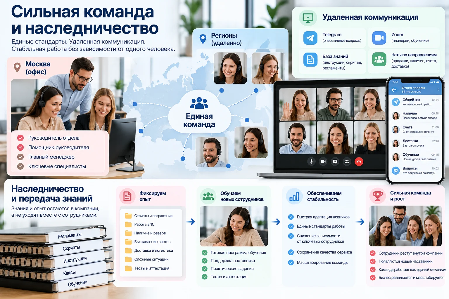 Схема аттестации и таблица результатов