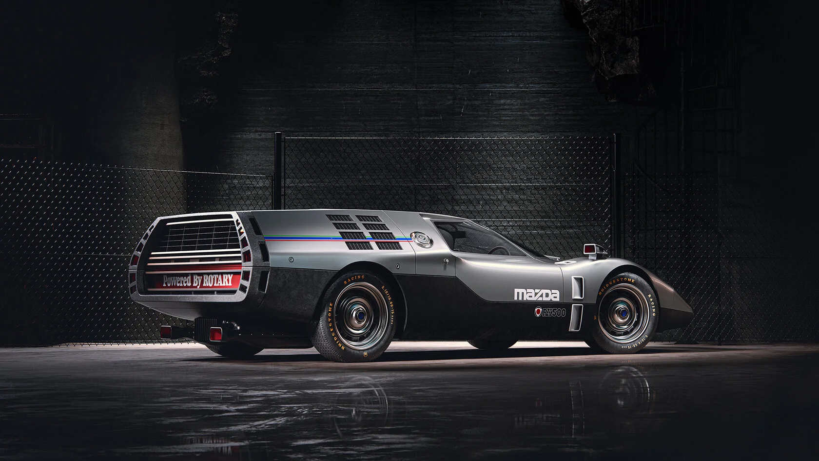 Ferrari 512s / Mazda RX500 - free 3D Models