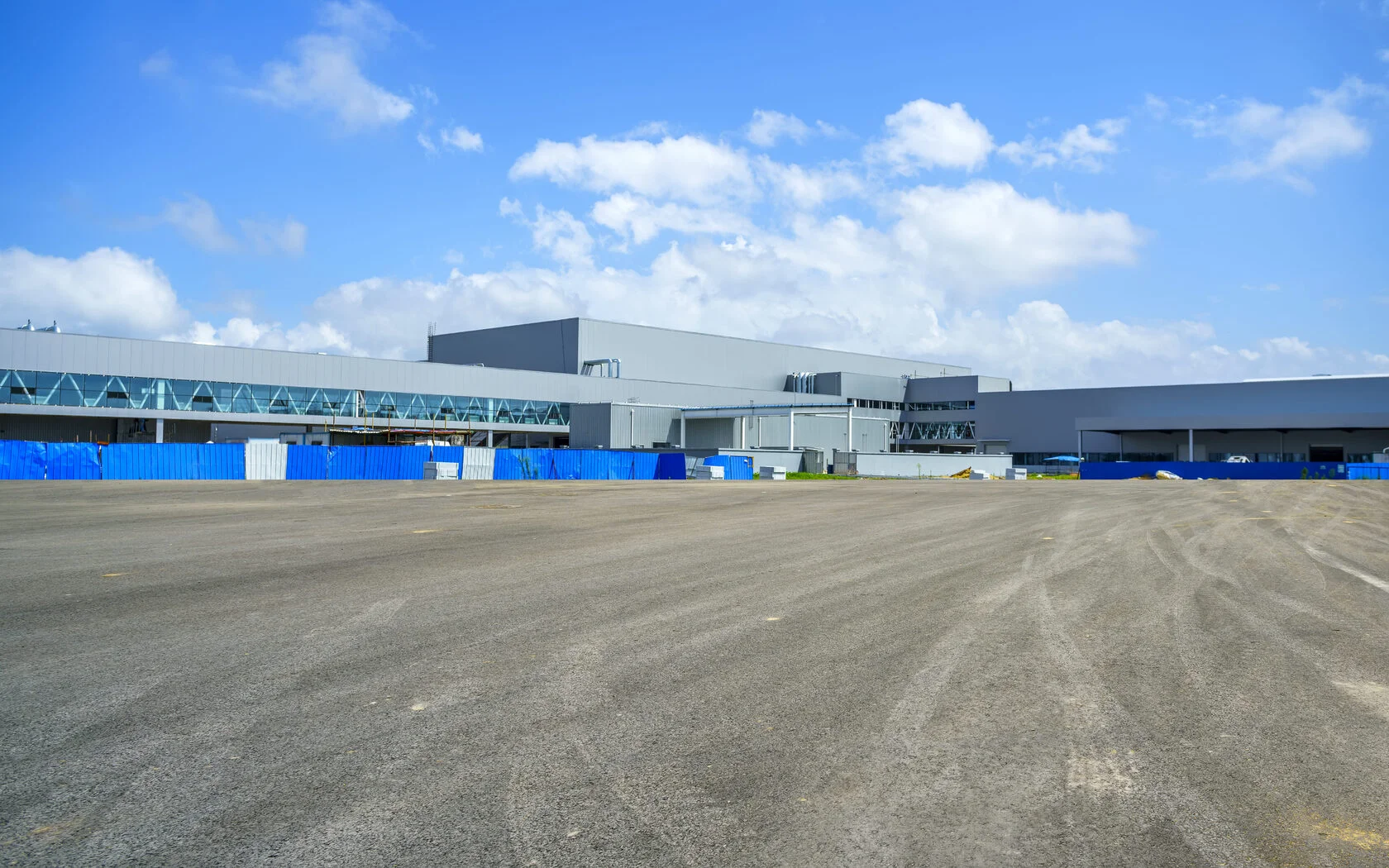 Асфальтирование промышленных площадок