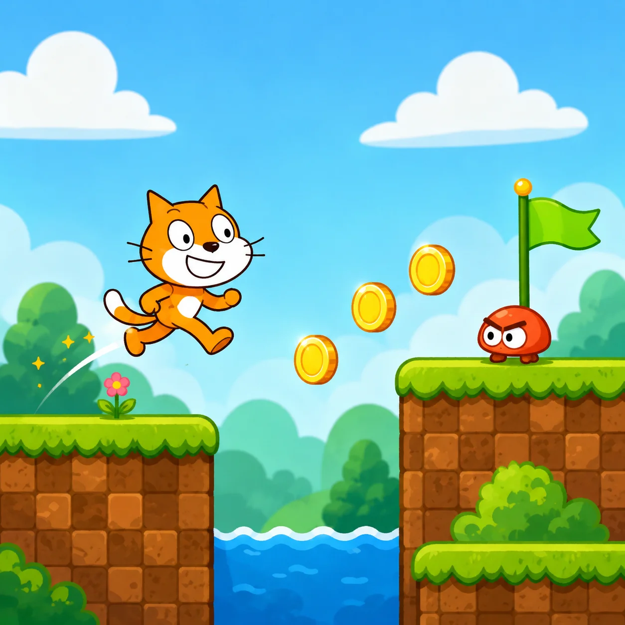 Мини-игра в Scratch