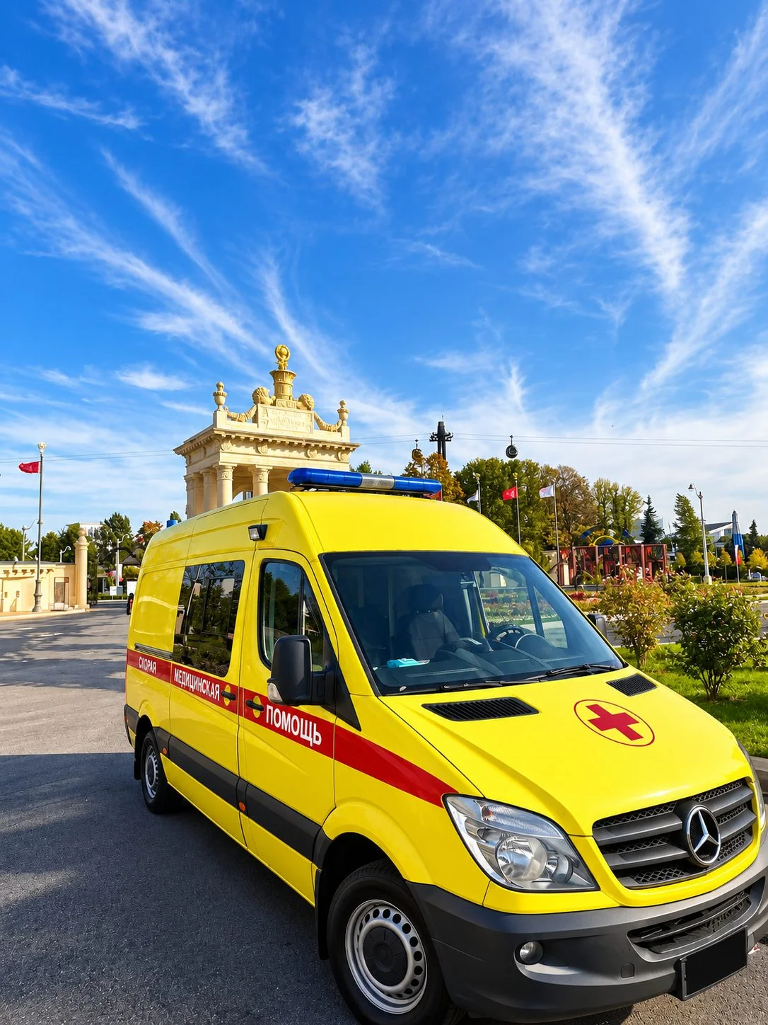 Автомобиль скорой помощи АИРМЕД в Москве