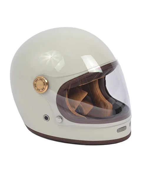 Мотошлем-интеграл BY CITY ROADSTER II 22.06 Cream, кремовый — примерка на Лиговском, 50Ф