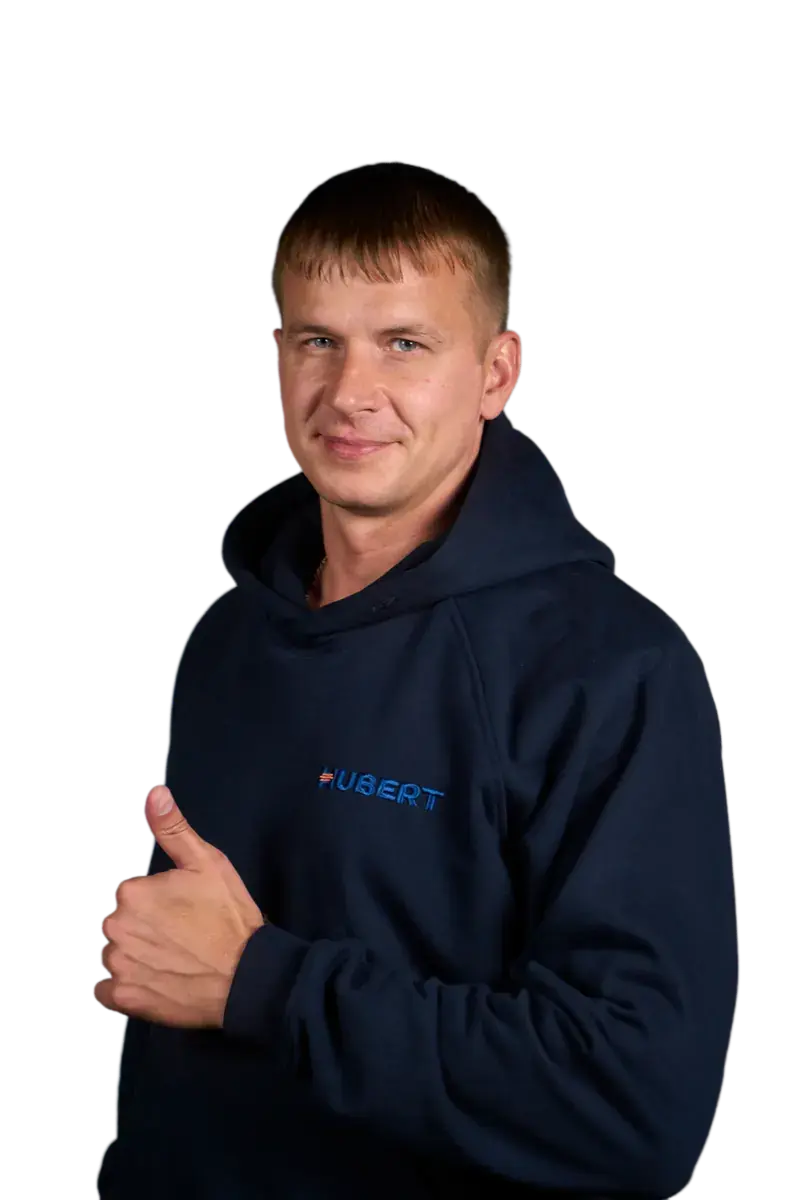 Илья Брехманис, инженер технической поддержки HUBERT