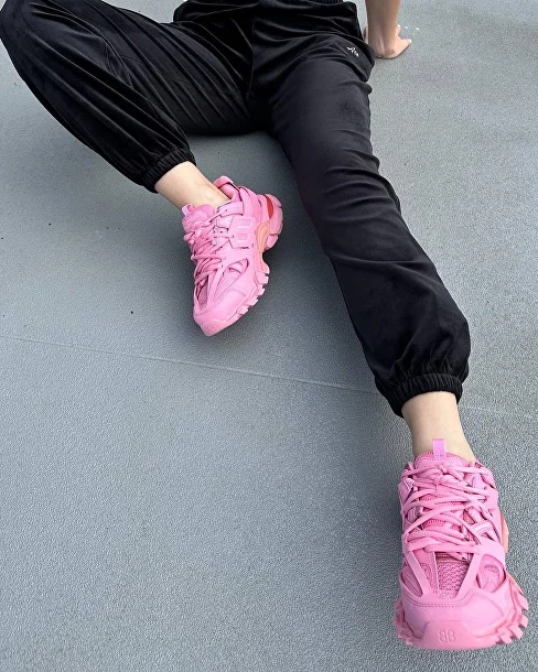 Купить Balenciaga WMNS Track Trainer Pink - 100% оригинал