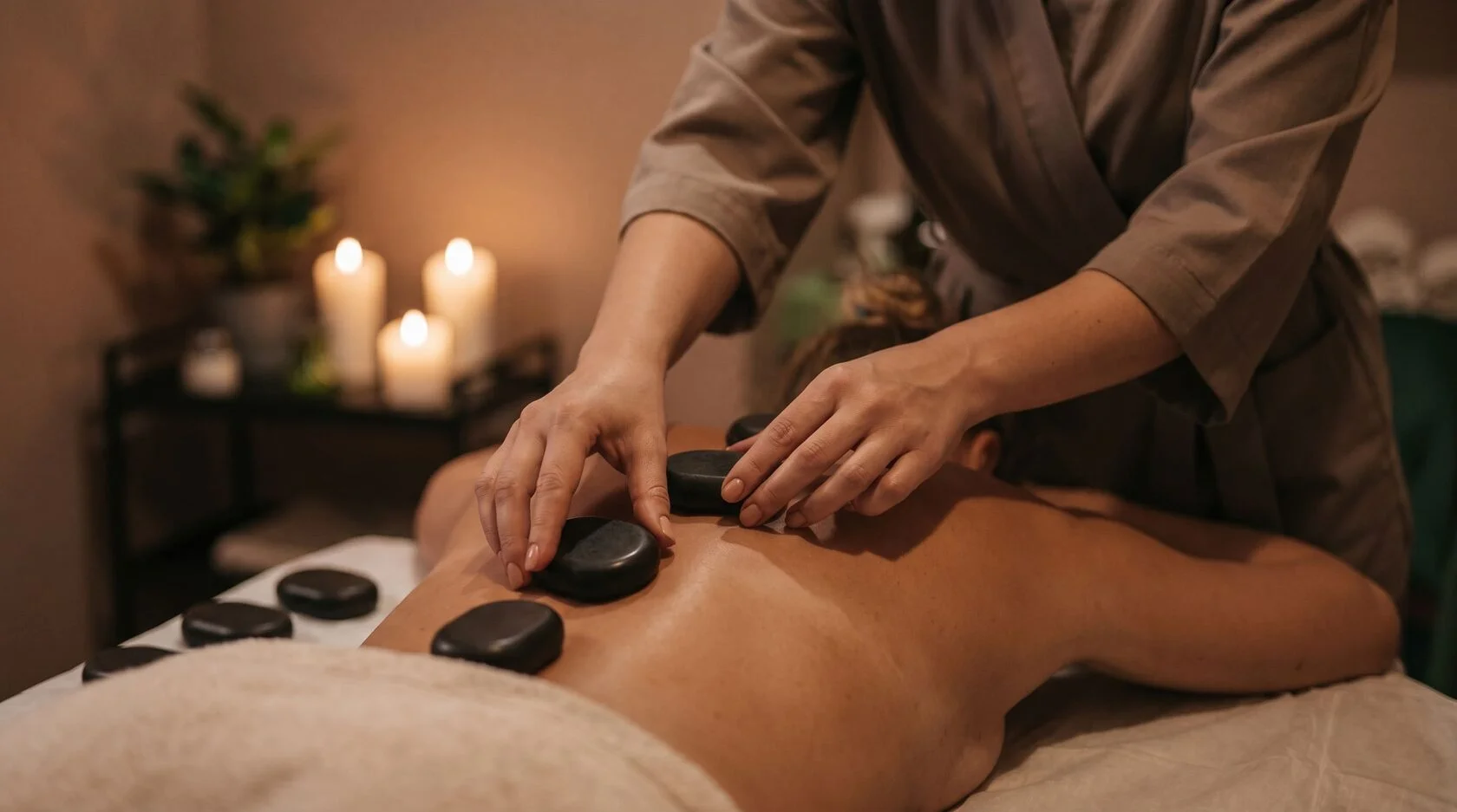 Стоун-массаж горячими камнями в Приморском районе — BodyBrush, Санкт-Петербург