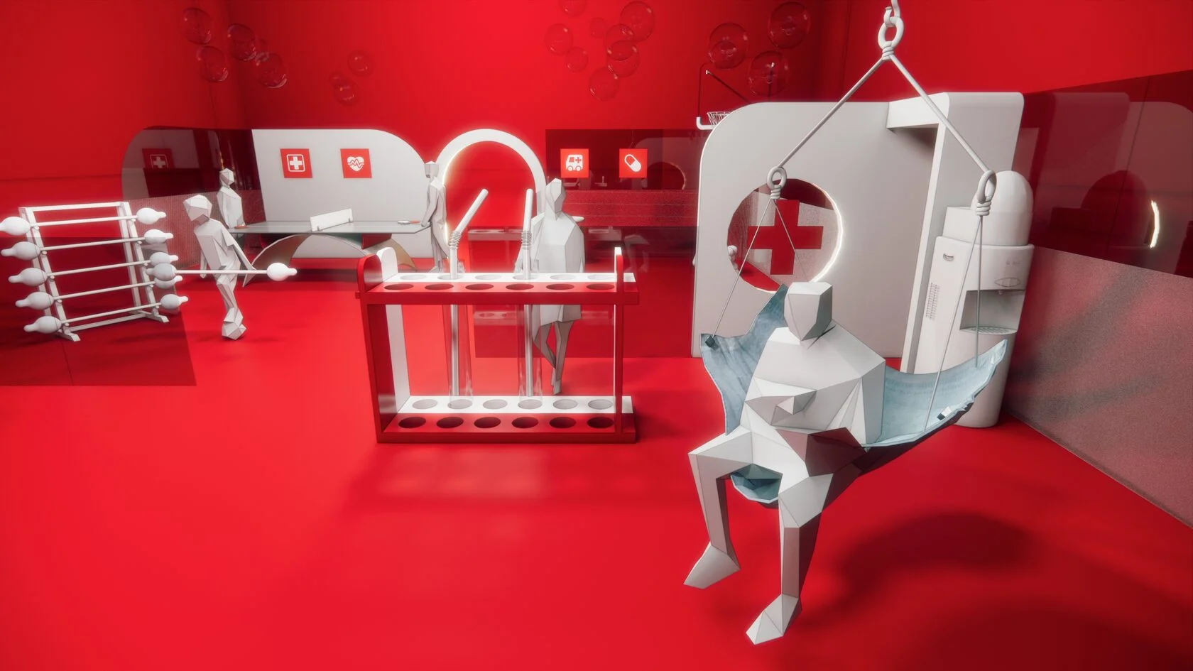 Эскиз декорации аптечки