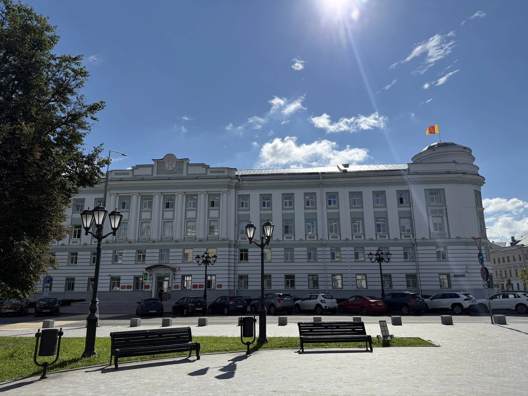 Современный вид здания Министерства финансов Тверской области
