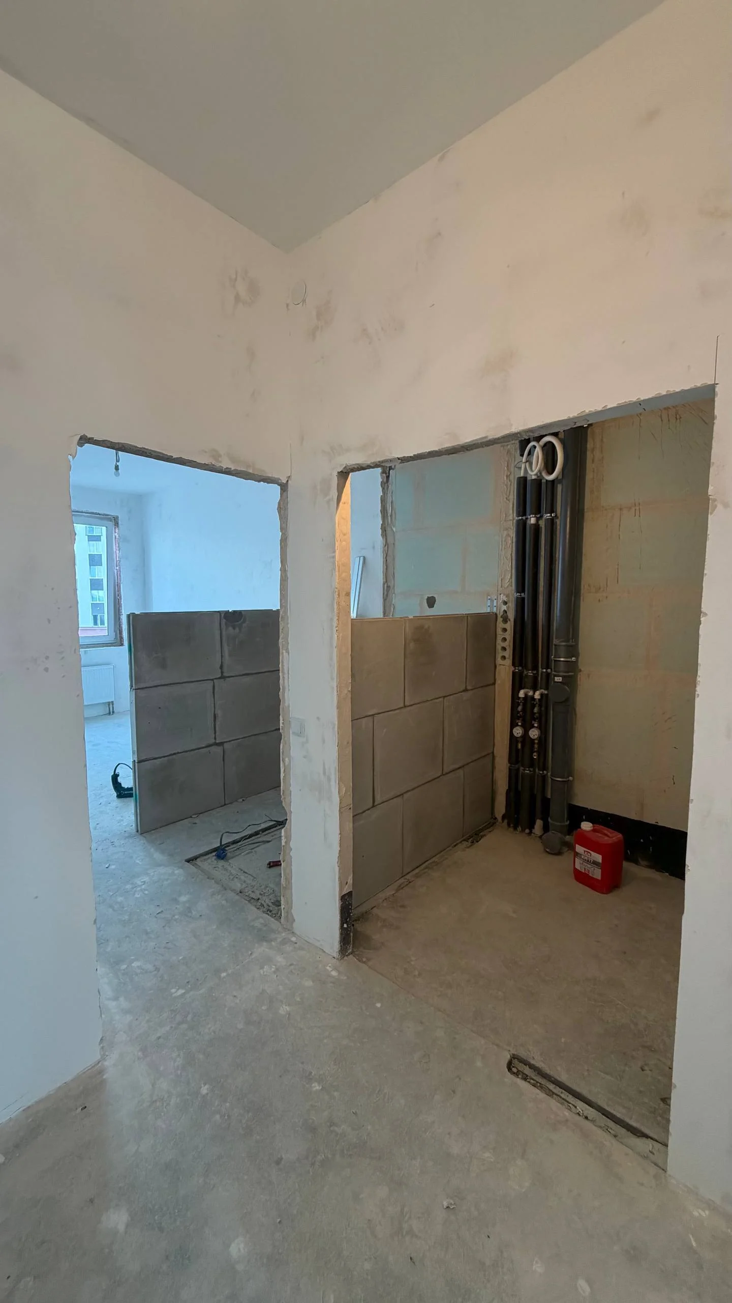 Двухкомнатная квартира 55 м² — перепланировка
