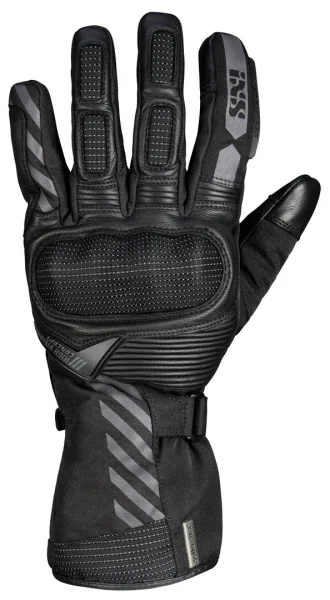 Мужские мотоперчатки IXS Sports Glasgow-ST 2.0 Men Black — примерка в магазине на Лиговском