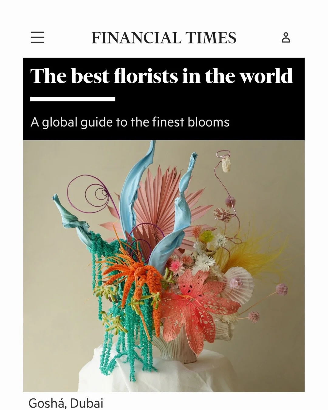 Selected media feature