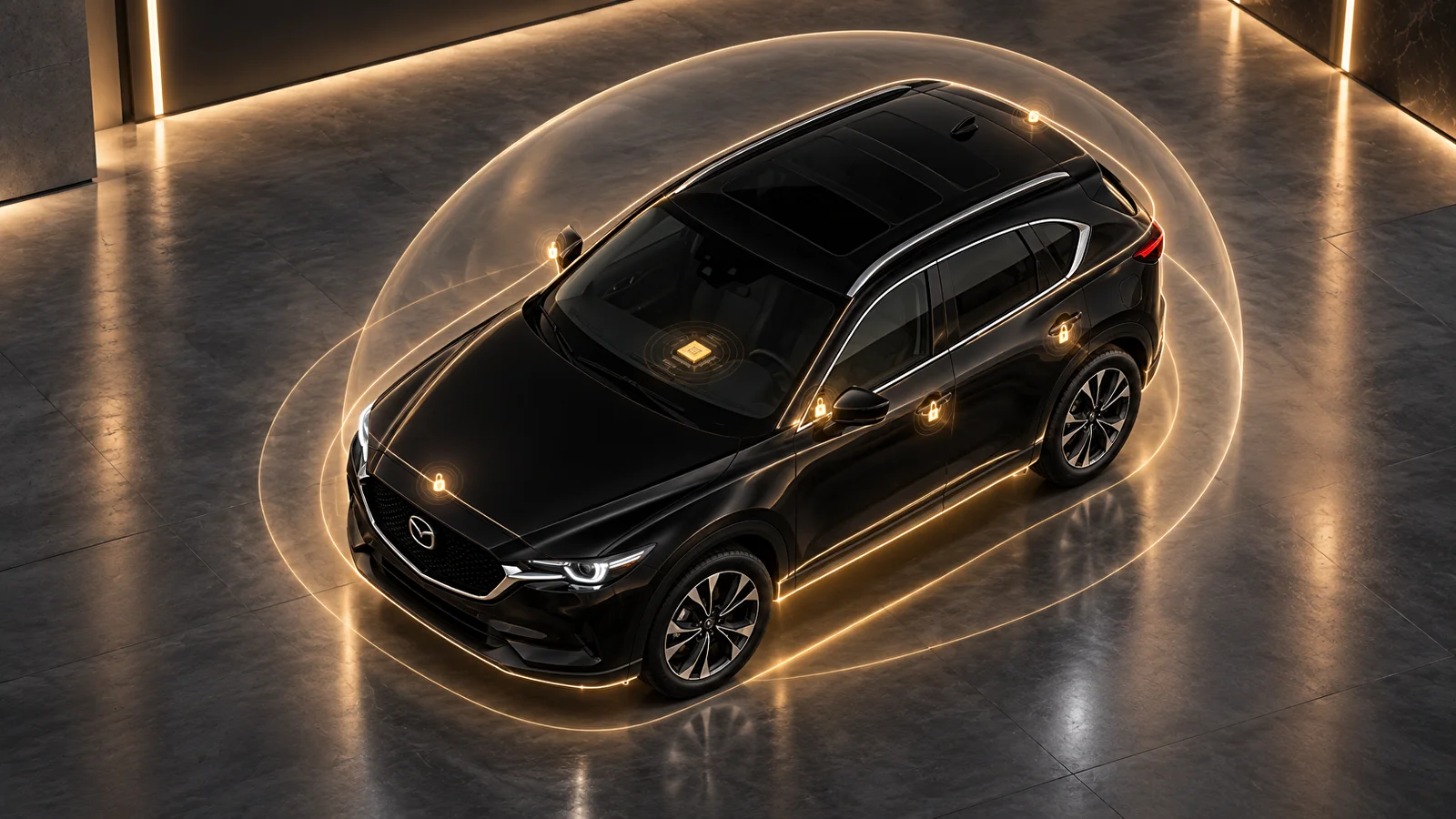 Mazda CX-5 — сигнализация
