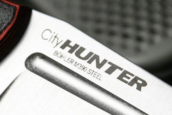 Kizlyar Supreme CityHunter knife in powder-metallurgy M390 steel