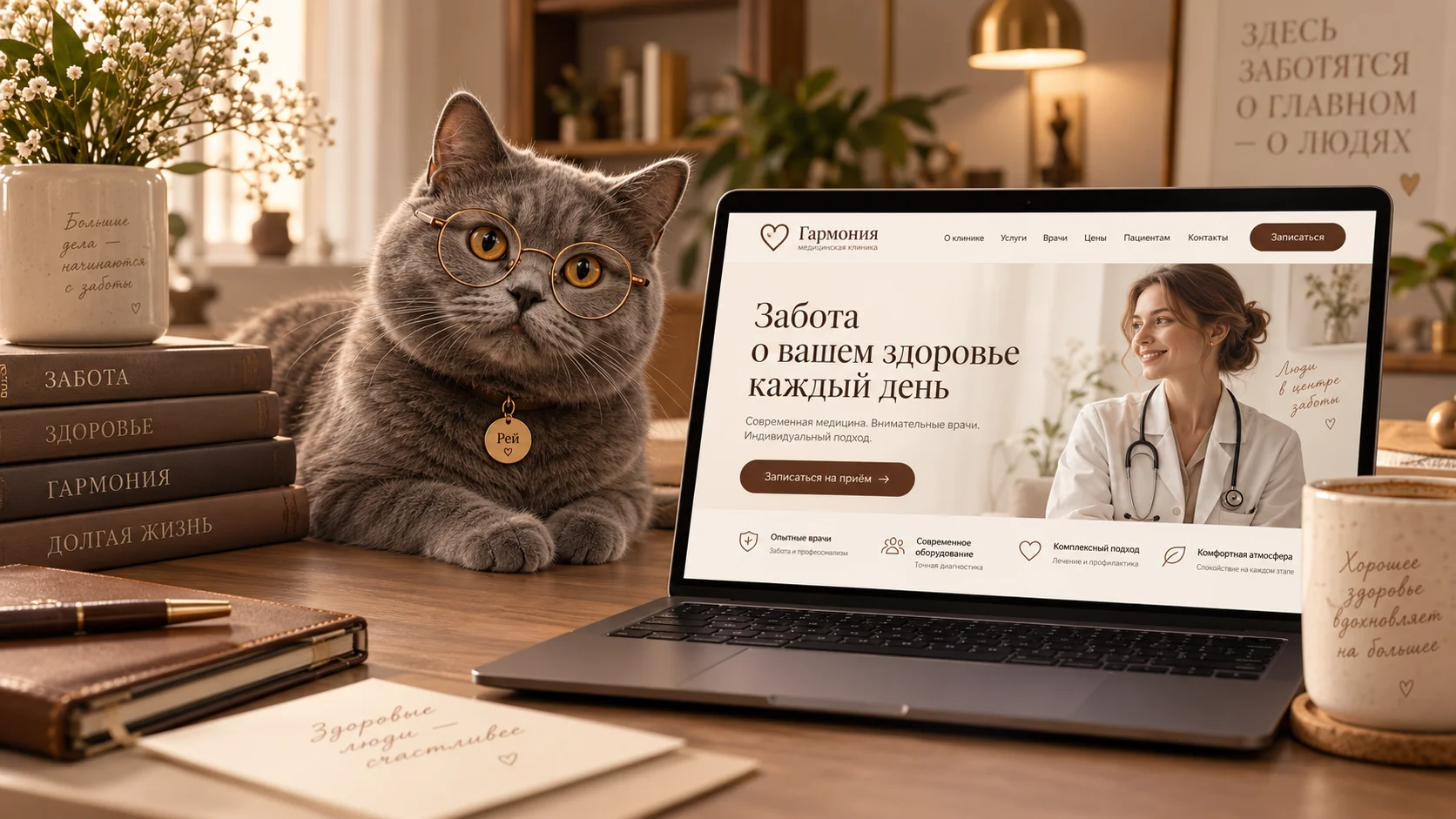 Сайт для клиники на Tilda