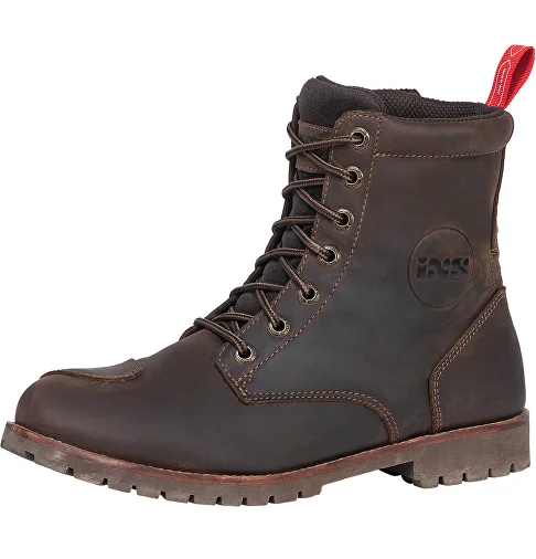 Классические мотоботы IXS Classic Shoe Oiled Leather Brown, коричневый — в наличии в SPB-HS, Санкт-Петербург