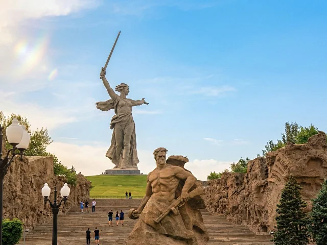 Мамаев курган - главная высота России, Волгоград