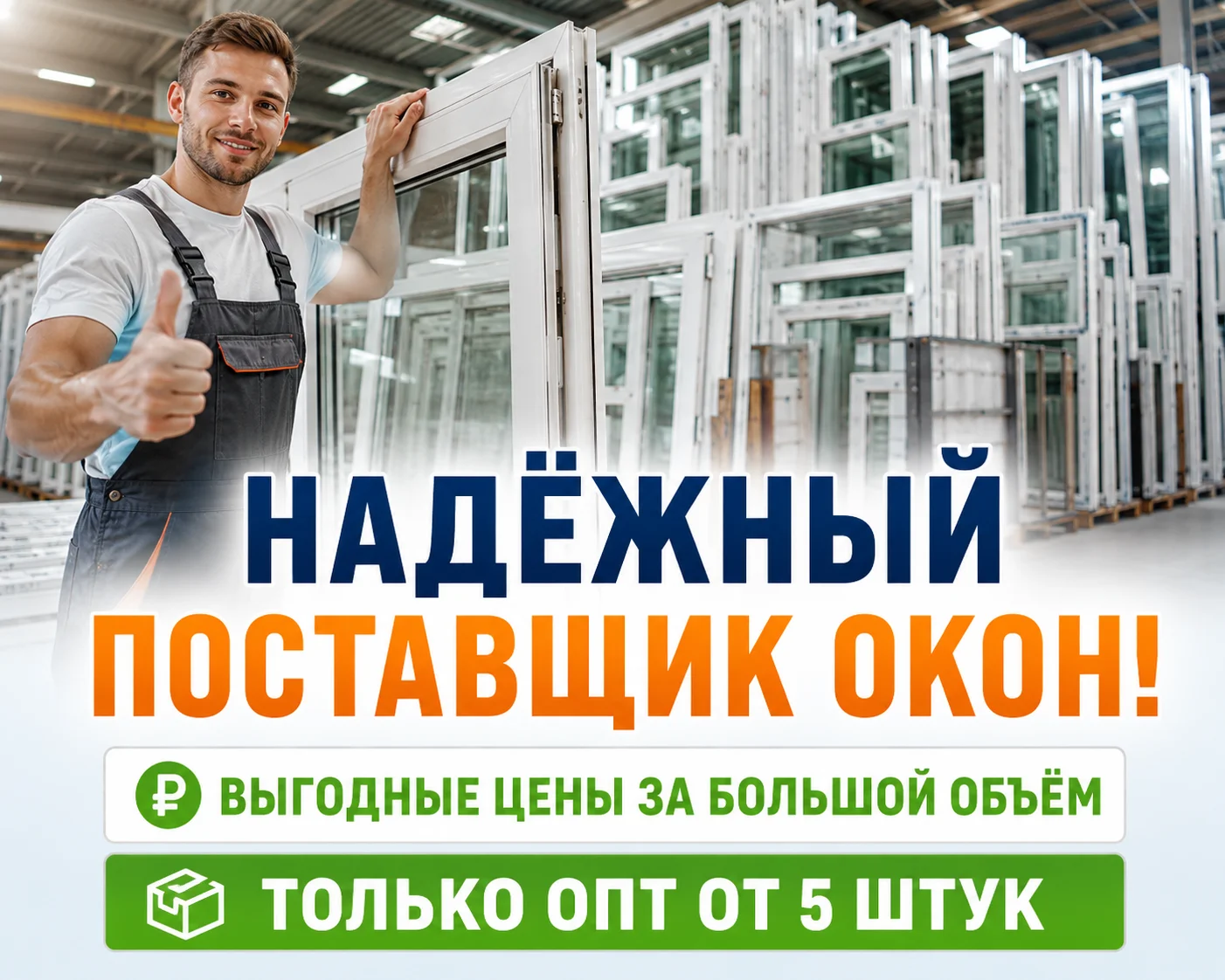 Креатив для продвижения окон на Авито (2)