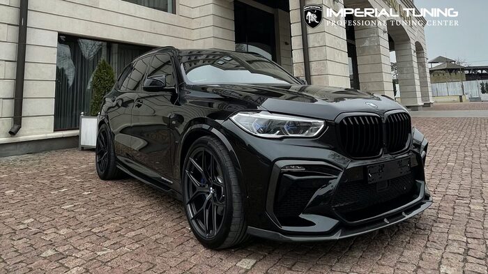 Bmw x5 G05 Imperial Conrad II Carbon autumn — индивидуальный карбоновый обвес для Bmw x5 в кузове G05.