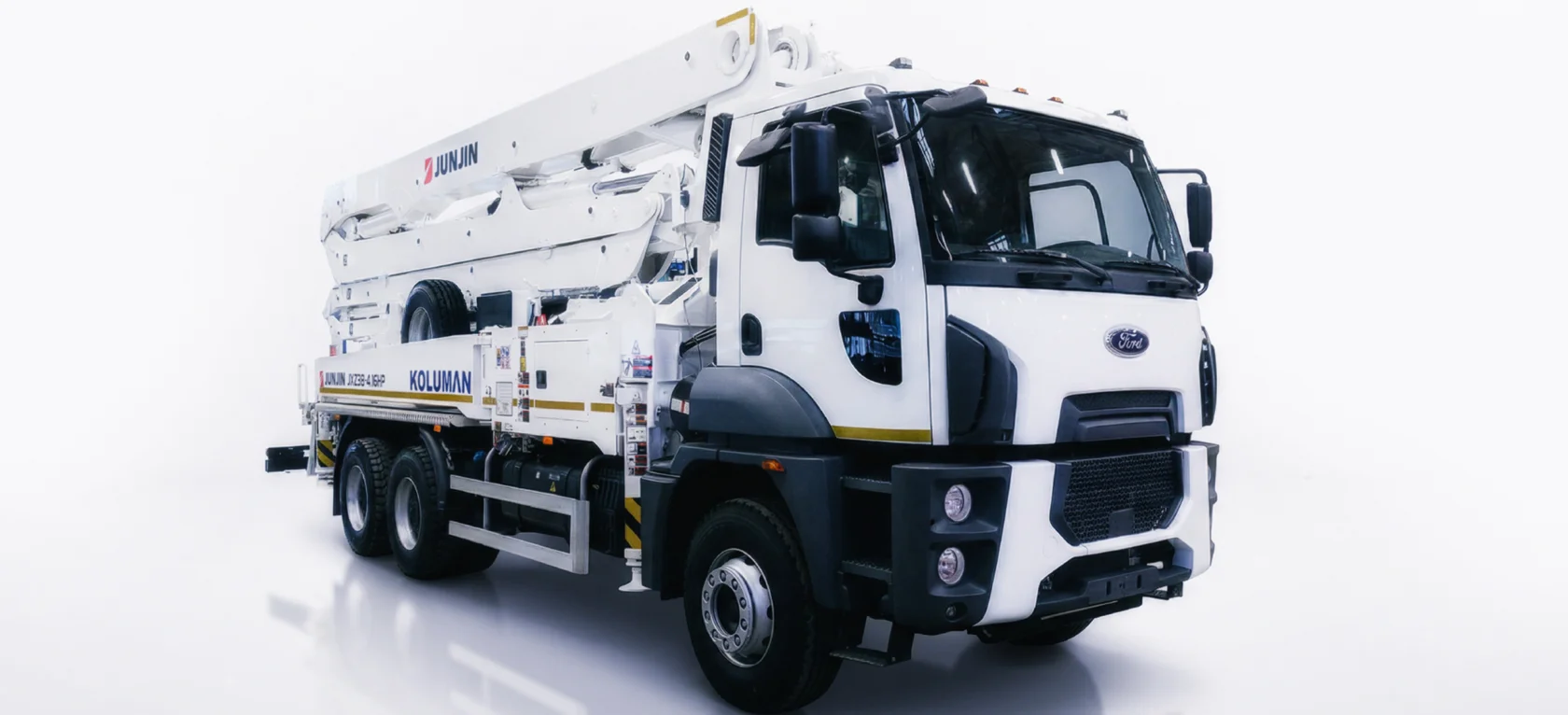 Автобетононасос 38 м KOLUMAN JUNJIN JXZ 38-4.16HP FORD — общий вид