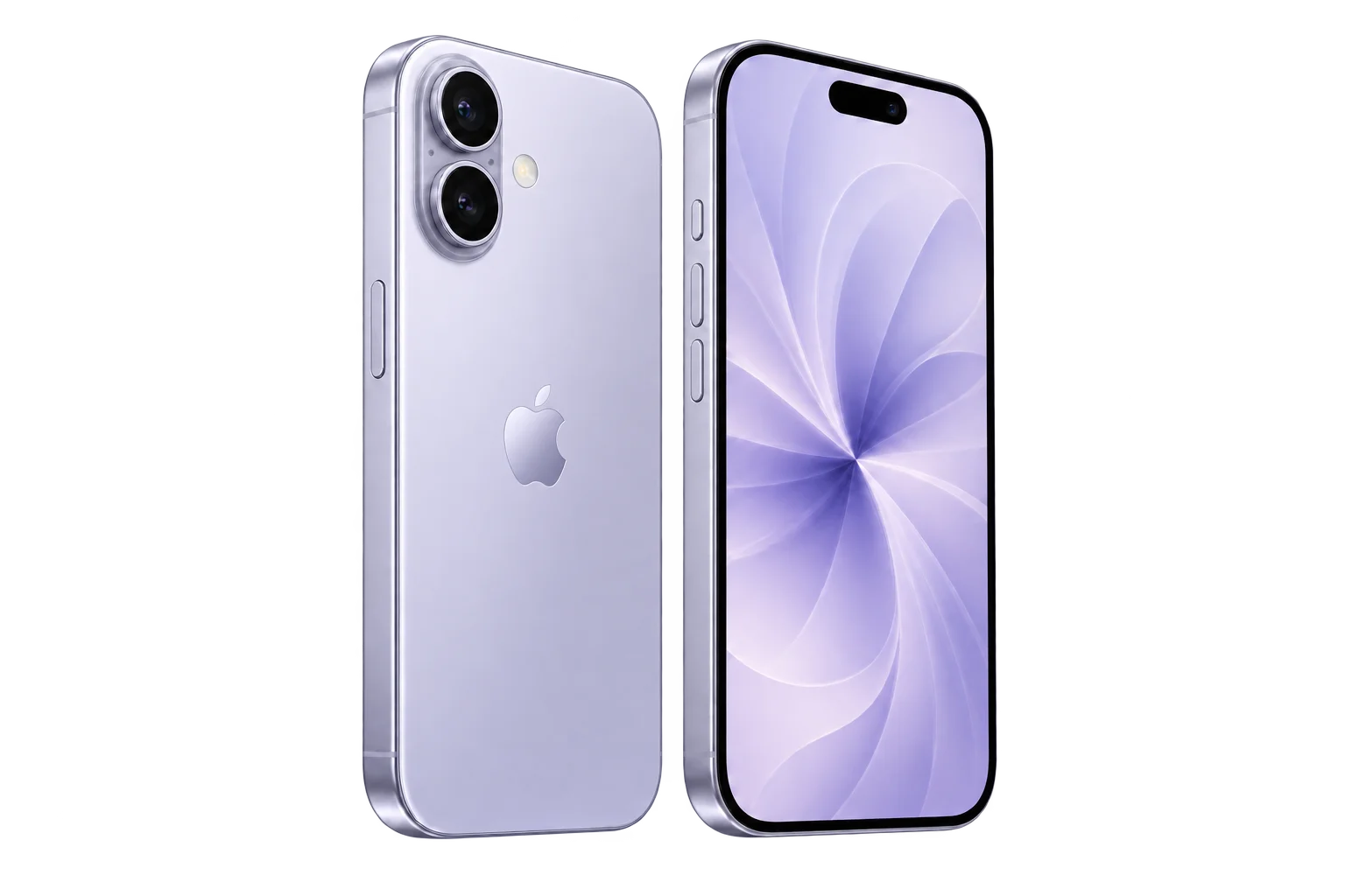 iPhone 17: вид спереди и сзади