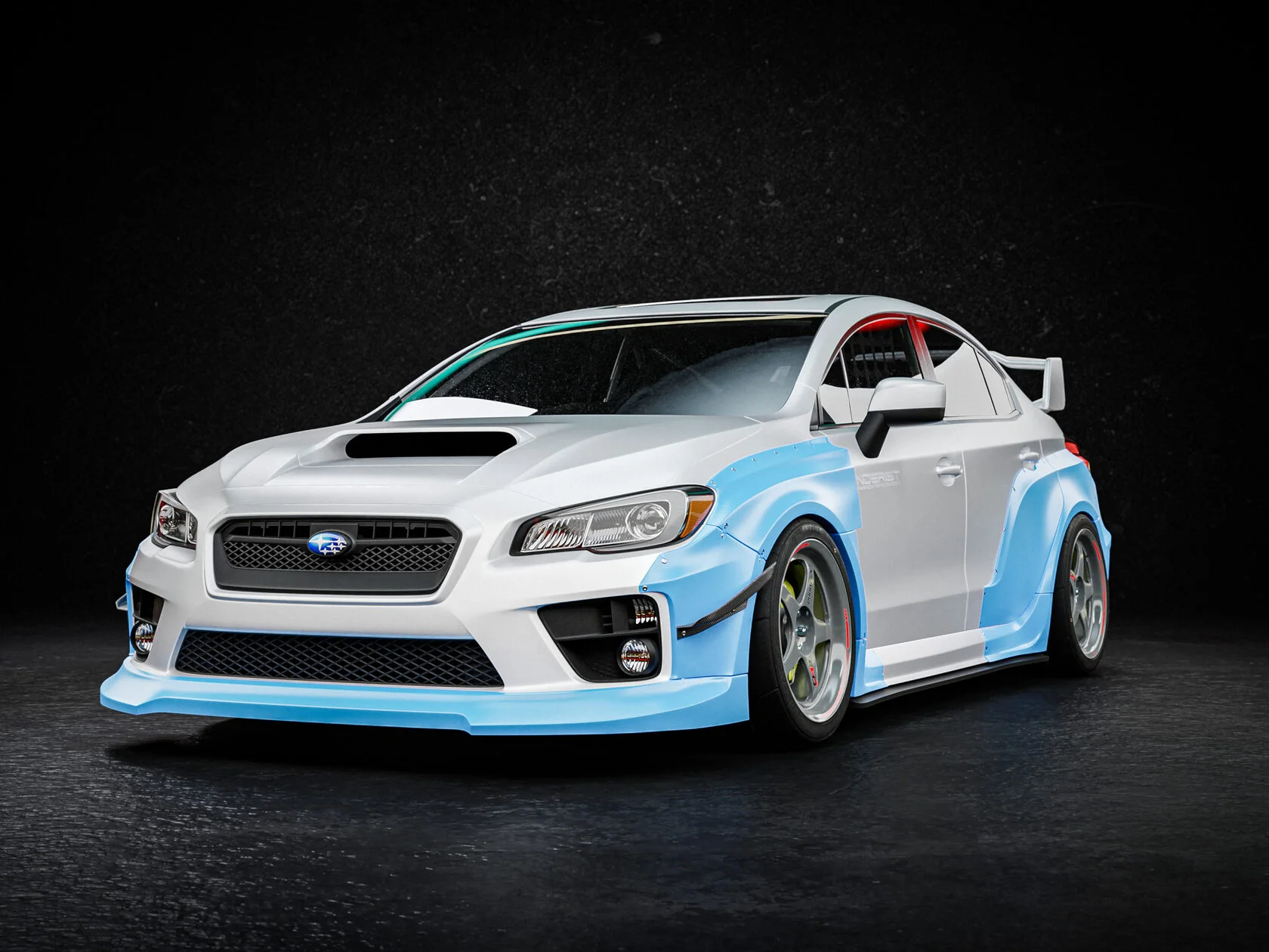 Full FENDERIST SPEC S kit / WIDE BODY KIT Subaru Impreza WRX