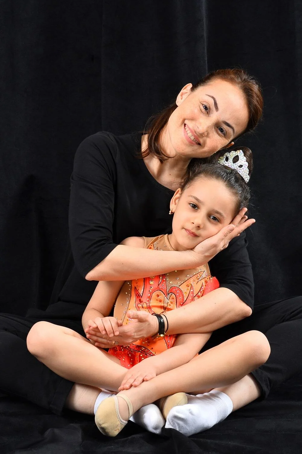 Bakıda ana və qızın ailə fotosessiyası — Ruslan Əlizadənin işi