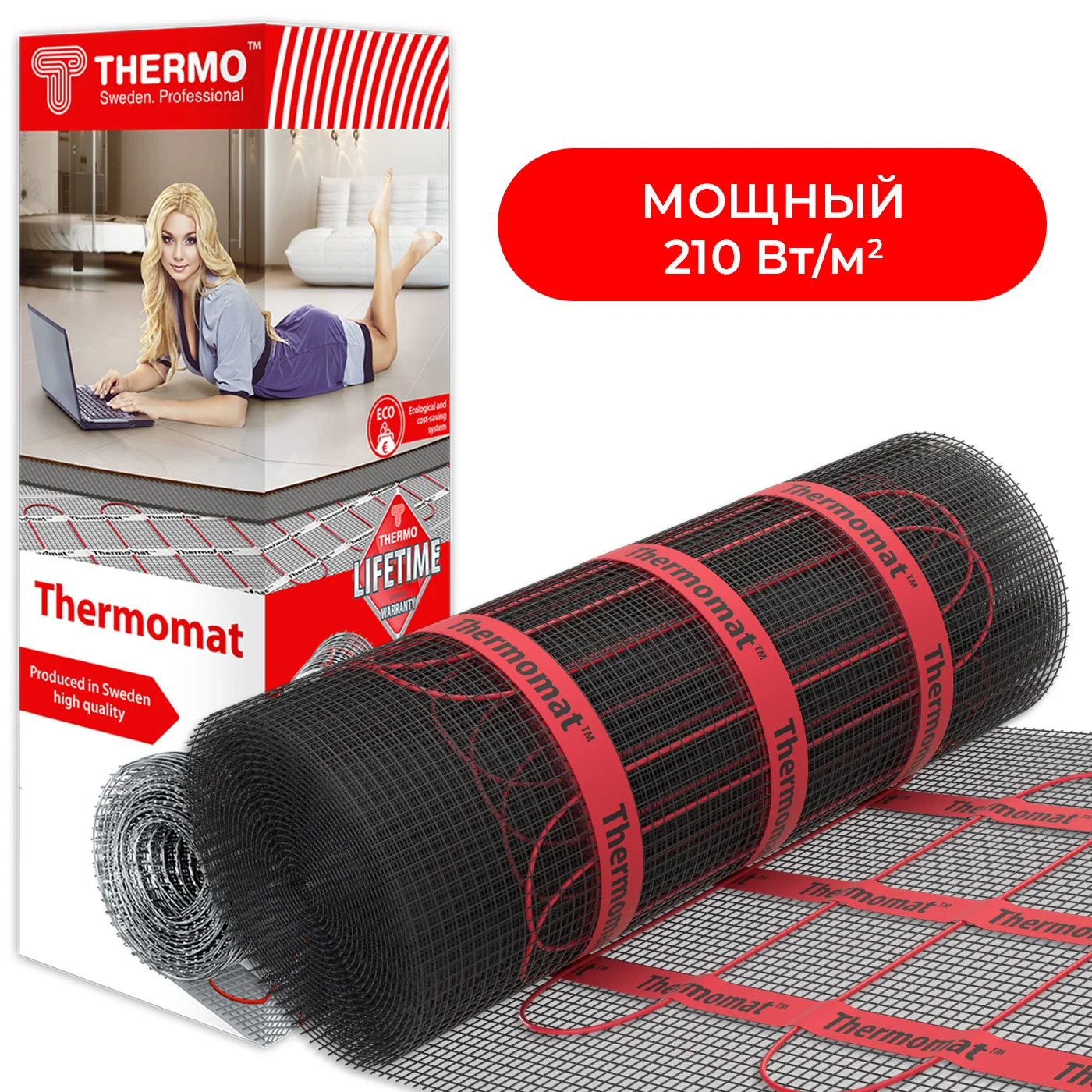 Нагревательный мат Thermomat TVK-210