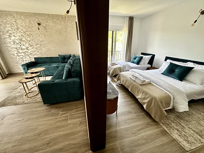 Apartman sa odvojenom spavaćom sobom, terasom i pogledom na planine, fotografija 6