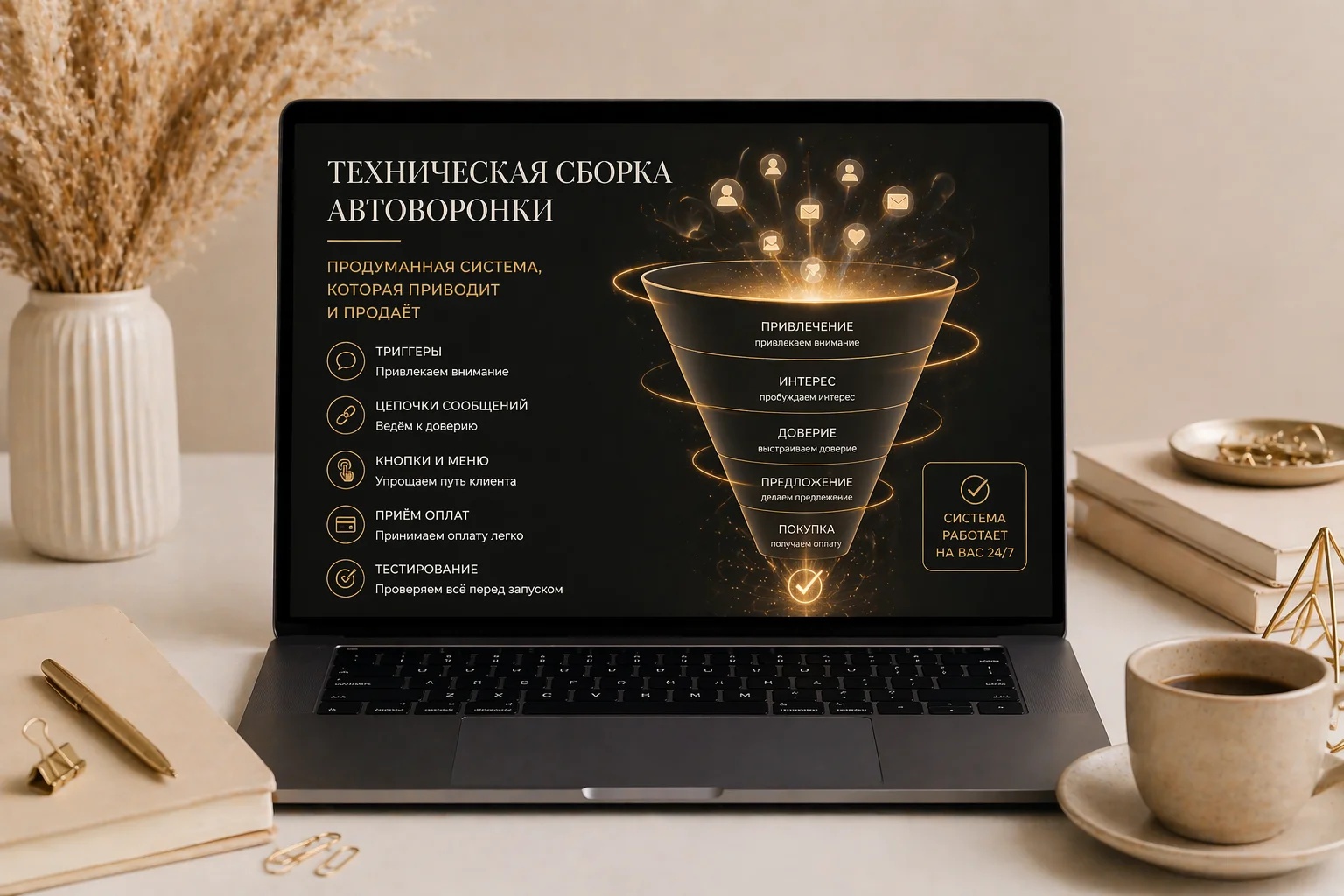 Техническая сборка автоворонки