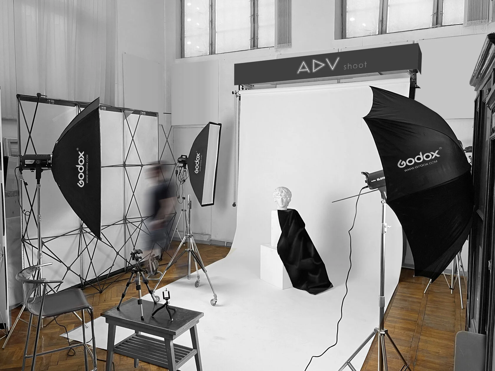 Интерьер студии ADV Shoot