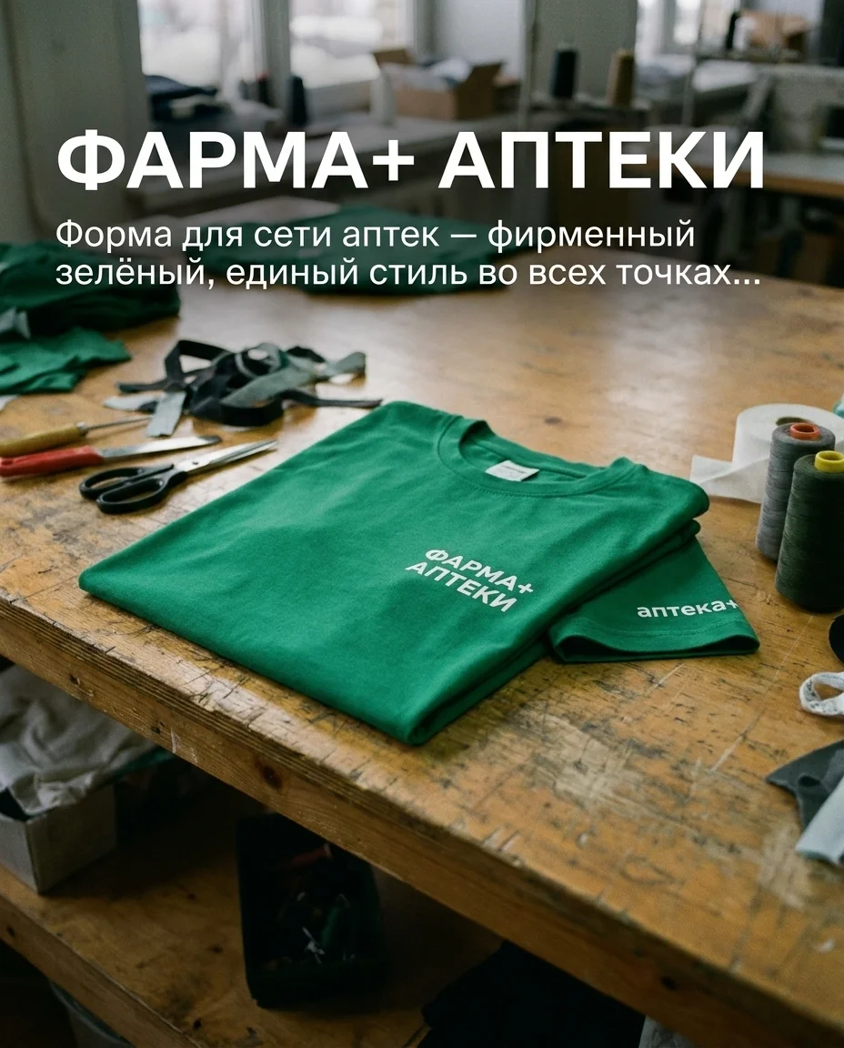 Фарма+ Аптеки — форма для сети аптек