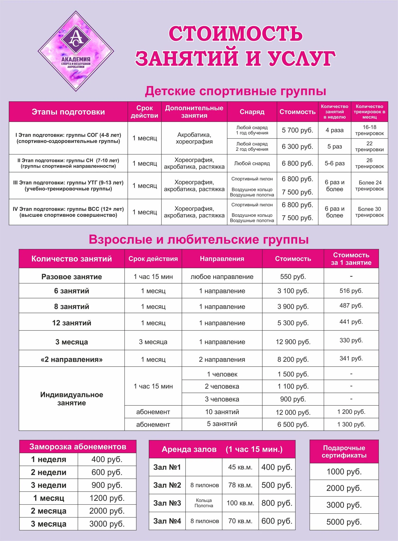 Академия спорта и воздушной акробатики