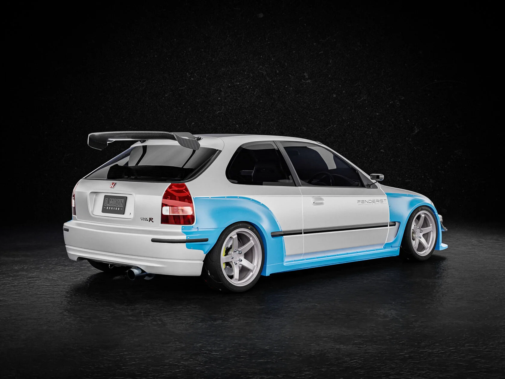 FENDERIST SPEC S Fender Flares set / WIDE BODY KIT Honda
