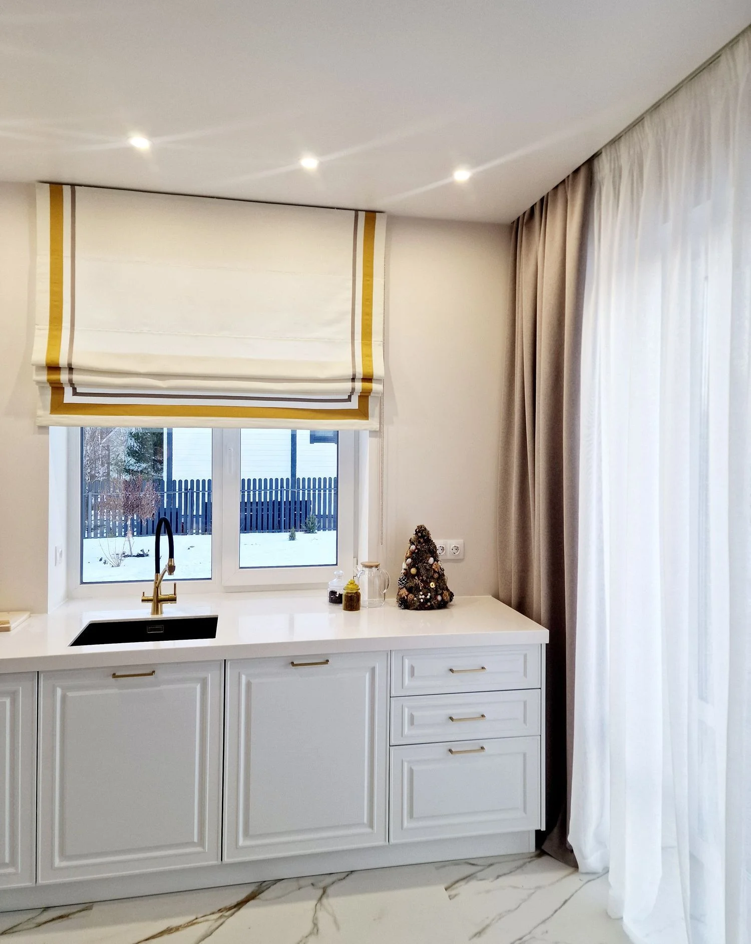 Шторы на кухню