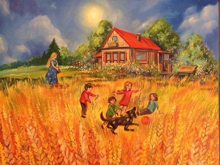 Вера Касса - Зимний пейзаж