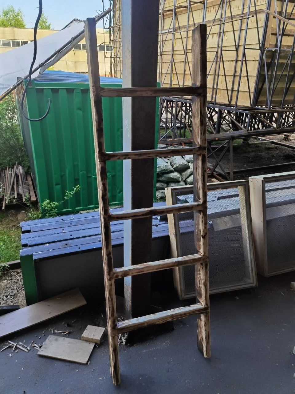 Лестница для раскопа